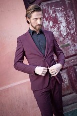 Burgundy Suit